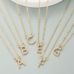 Initial Gold Necklaces