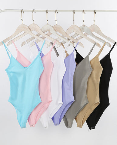 Skimming Seamless Bodysuit (5 Colours)